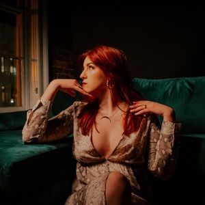 Nasty Gal Snake Print Maxi Dress with Deep V and Leg Slit